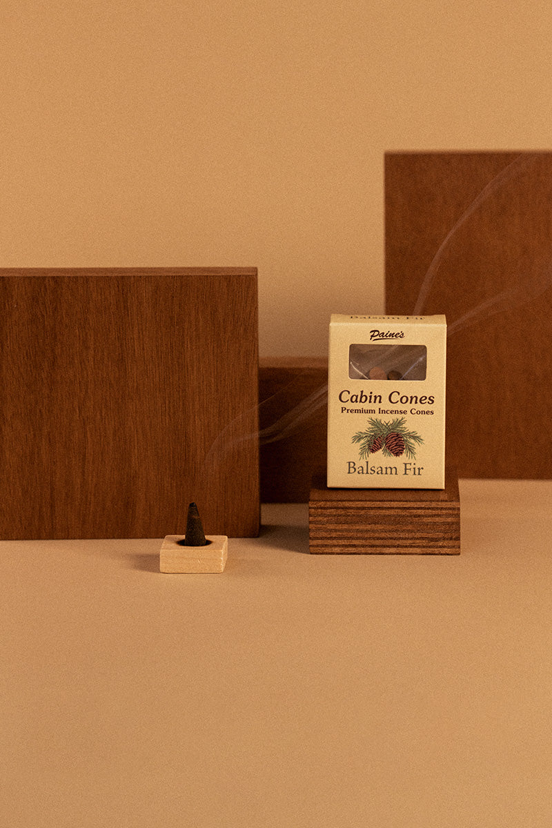 Encens cônes, Balsam Fir, Paine’s