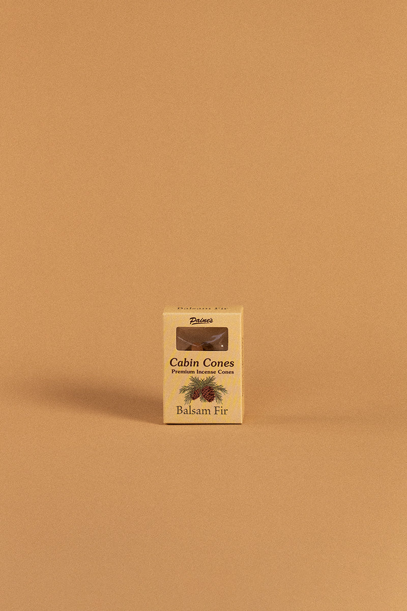 Encens cônes, Balsam Fir, Paine’s