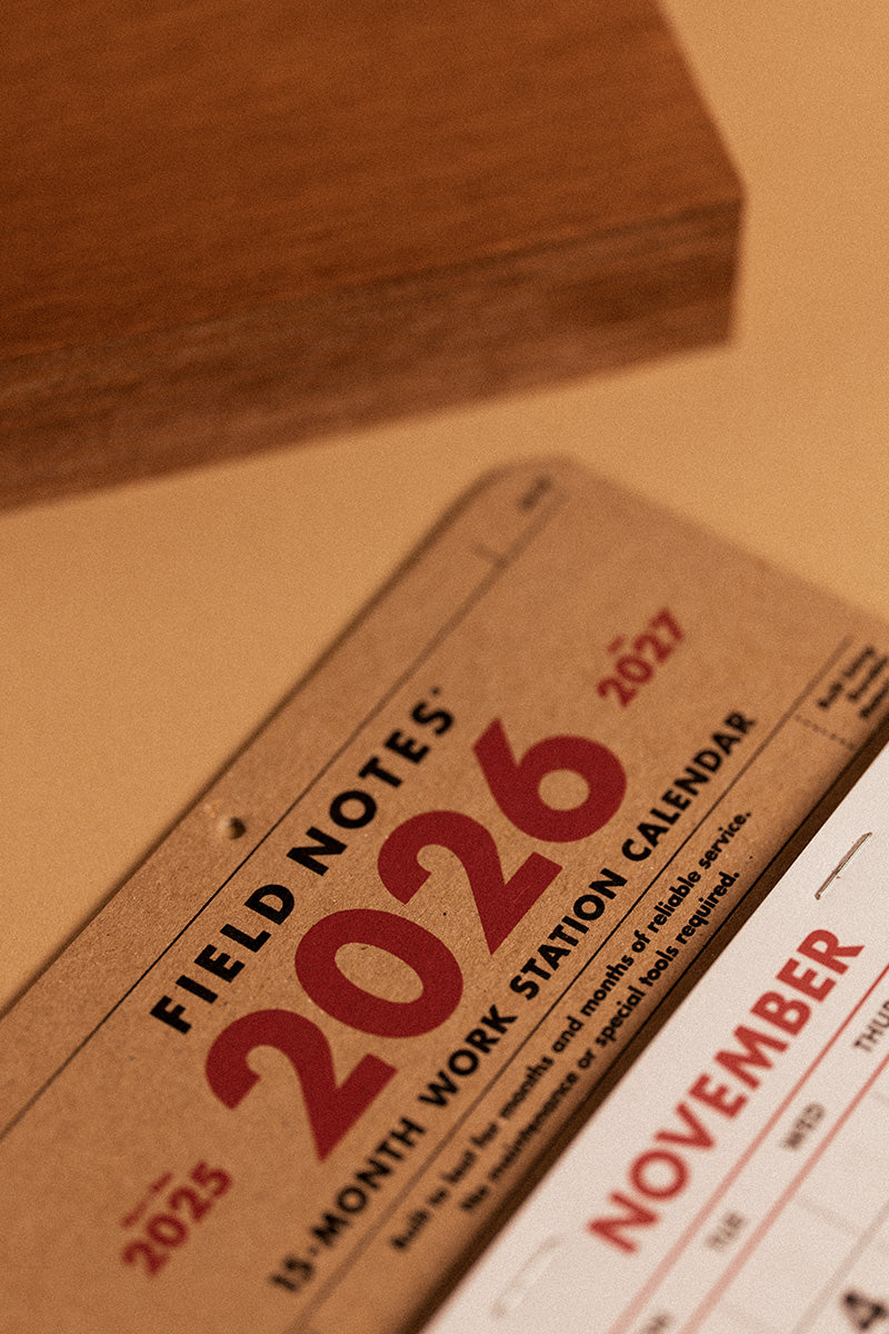 Calendrier Workstation, Field Notes