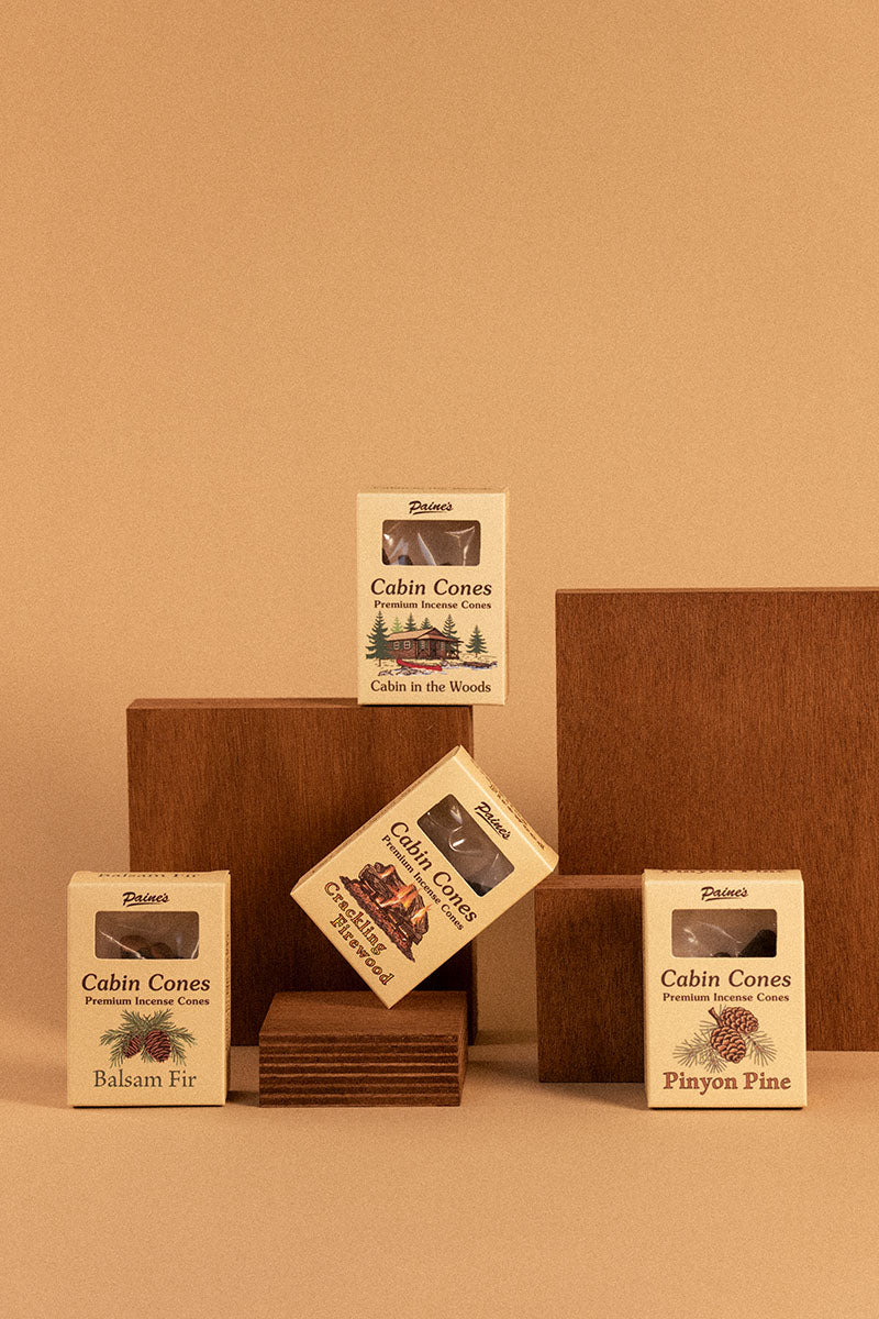 Incense cones, Balsam Fir, Paine's