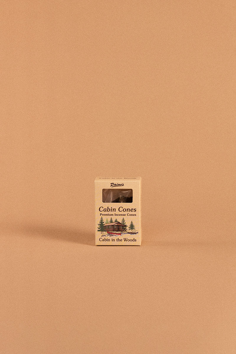 Encens cônes, Cabin in the Woods, Paine’s