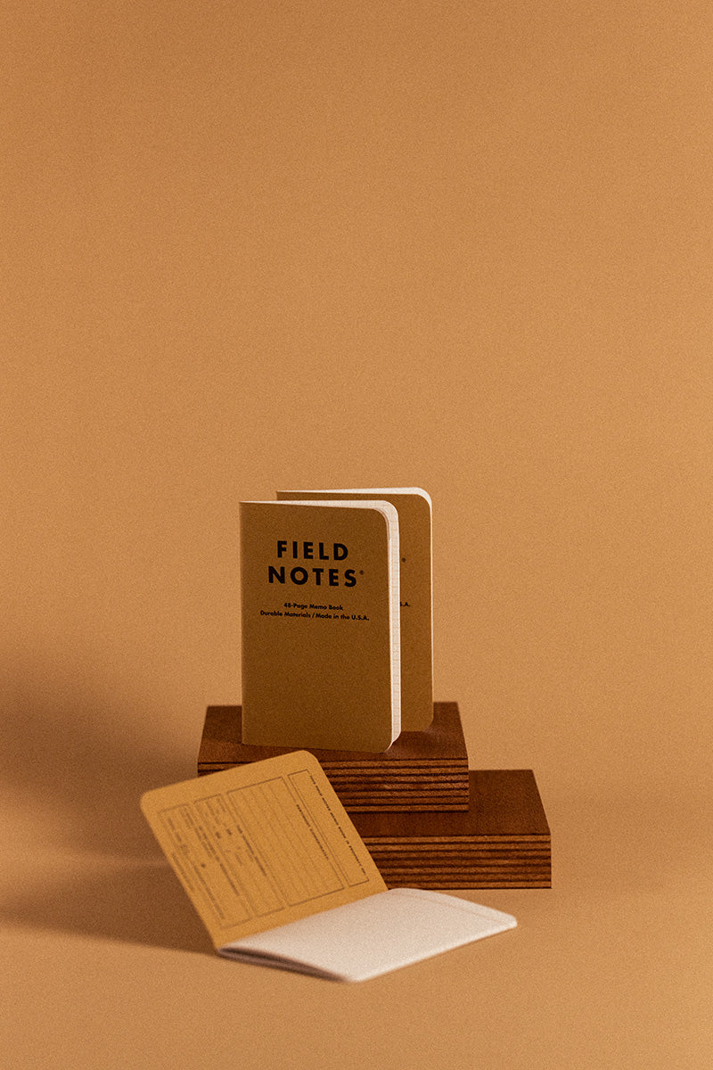 Carnets Original Kraft, Field Notes
